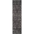 thumbnail image 1 of Safavieh Vintage 4' X 5'7" Power Loomed Rug in Black and Light Gray, 1 of 6