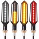 thumbnail image 1 of 4 piezas de indicadores de colores para motocicleta, luces de giro, luces de marcha, luces de freno, 12 V para motocicleta, 1 of 4
