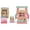 Pink, variant on RUIG Gas Station, 1pcs Miniature Gas Station Model Decorate Doll House Simulation Gas Station Toy for Boy Childrens Game Play House DIY Toy Building Model