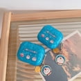 thumbnail image 1 of For AirPods 3rd Gen 2021/1/2/Pro 2 case，Shockproof Cute Doraemon Shell pattern PC Case Cover With Pendant, 1 of 5