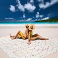thumbnail image 3 of Manta de playa impermeable a prueba de arena BEW, 305 x 274 cm, grande, 3 of 7