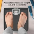 thumbnail image 6 of Health o meter Compact Dial Bathroom Scale, 330 lb. Capacity, Sturdy Metal Platform, 6 of 10