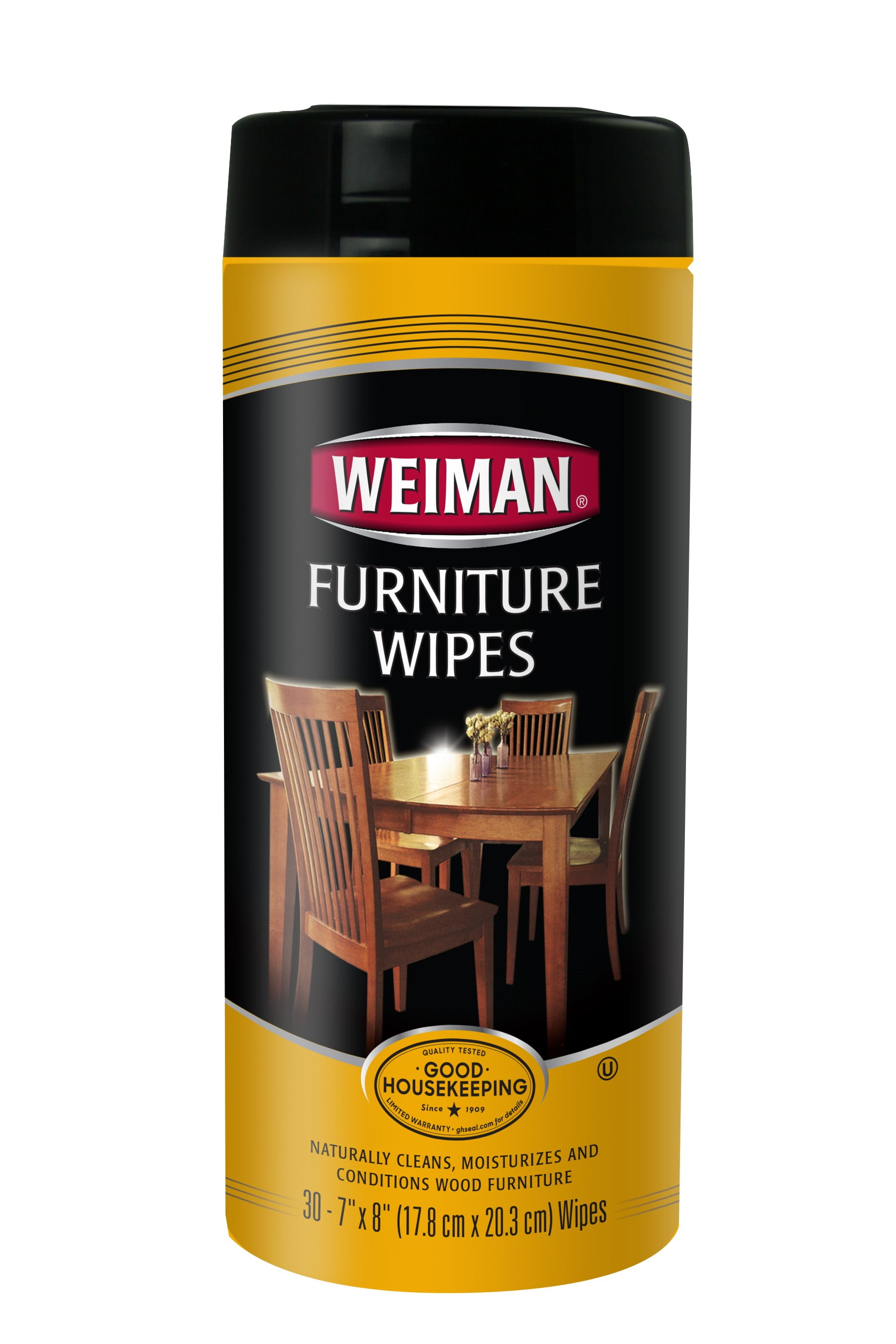 Weiman Furniture Wipes, 30 Count