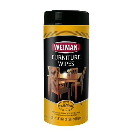 Weiman Furniture Wipes, 30 Ct