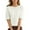 Beige, variant on LQCMBYF Blouses for Women Dressy Casual Round Neck Short Sleeved Loose T Shirt With A Knit Bottom Short Top Womens Tops Tshirts (Black,L)