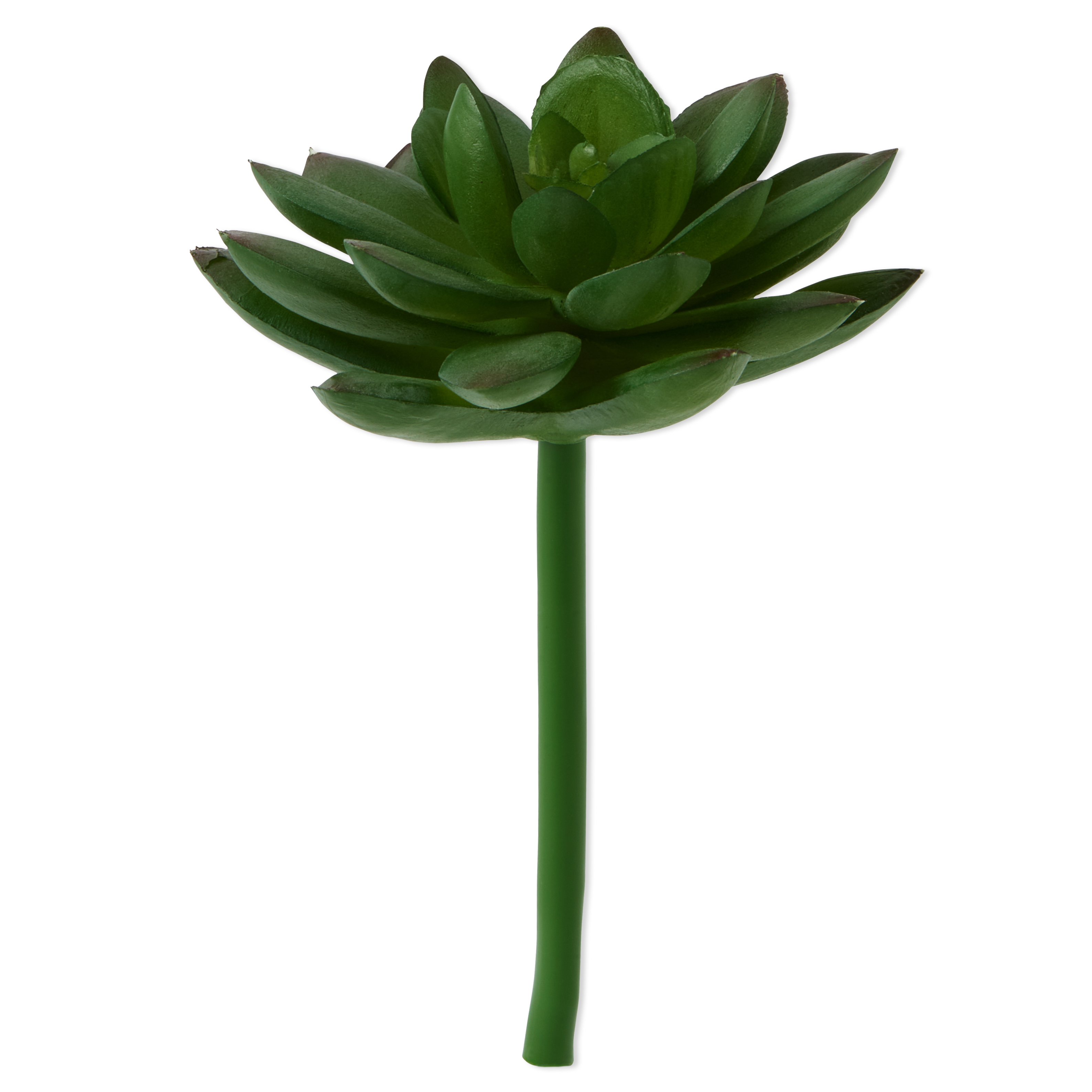 Mainstays Artificial Succulent Echeveria Pick 3 inch x 4.5 inch Green