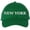 Green, variant on New York Embroidered Dad Hat | NYC Fashion Urban Snapback Adjustable Cap for Men & Women (Green)
