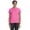 Pink, variant on Womens 100% Ringspun Cotton nano-T T-Shirt SL04 (5 PACK)