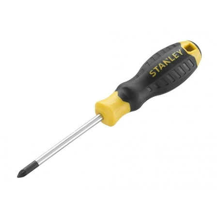 Stanley Hand Tools Cushion Grip Screwdriver, Pozidriv Tip