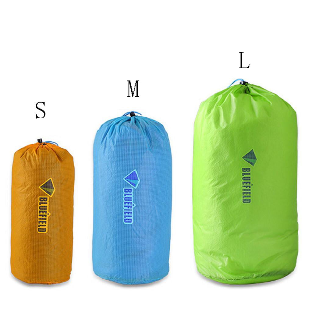 Waterproof Drawstring Compression Stuff Sack Outdoor Dry Storage Bag S/M/L 