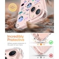 thumbnail image 3 of Space Alien UFO Clear Case for iPhone 13 Mini,Transparent Soft TPU Bumper Full Cover Case, 3 of 5