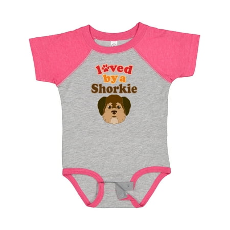 

Inktastic Shorkie Dog Shih Tzu Yorkie Gift Baby Boy or Baby Girl Bodysuit