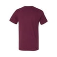 thumbnail image 3 of Unisex Jersey Short-Sleeve V-Neck T-Shirt - MAROON - L, 3 of 3