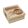 thumbnail image 1 of Cat Paw Hitting Ornament Christmas Square Rubber Stamp Stamping Scrapbooking Crafting - Medium 1.75in, 1 of 7