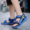 thumbnail image 2 of TOWED22 Boys Sandals Kids Fashion Sport Sandals Outdoor Sandal Athletic Casual Sandals Beach Shoes(Blue,5.5), 2 of 8