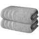 thumbnail image 1 of Juego de toallas de baño Infinitee Xclusives 100% algodón (70 x 140 cm), color gris, 1 of 9