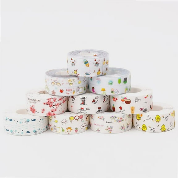 3 Counts Caulk Tape, Magic Peel & Stick Selfadhe Sive Caulk Tape Strip, Caulk Tapen, White Caulk Tape, Tollet Tape for Bottom of Tollet