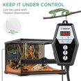 thumbnail image 2 of Combo de Almohadilla Térmica para Reptiles Tikaton con Termostato Digital 120V, 2 of 7