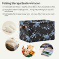 thumbnail image 5 of Swallows Birds and Flowers Storage Bins with Handle Fabric Organizer Basket Foldable Box 2 Pack 14.2x10.2x8.3, 5 of 8