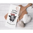thumbnail image 3 of SPXUBZ Kitchen Towels, Country Farmhouse Animal Milk Cow Bows for Home Kitchen Decor Housewarming Gift Towel Set of 2, 3 of 5