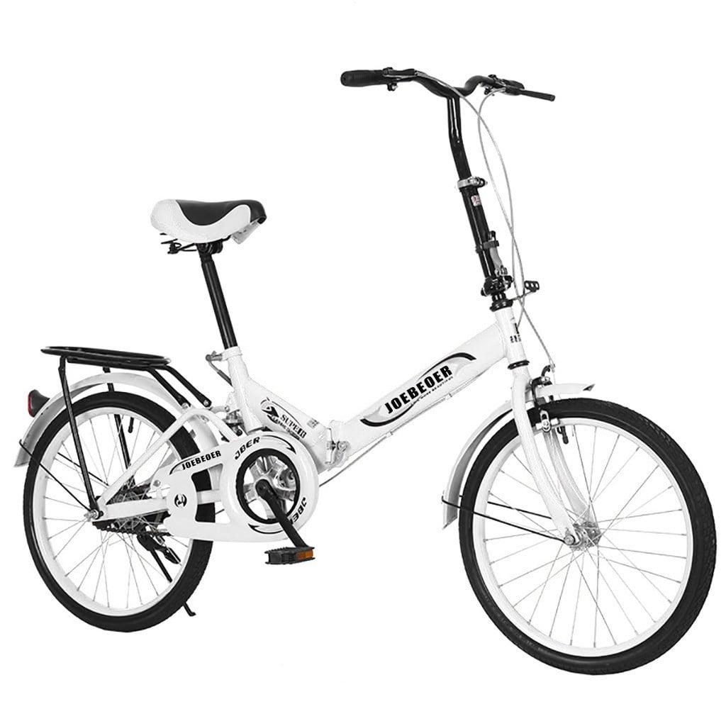 20in Folding Bike 7 Speed Ultra-Lightweight Mini Complete Cruiser Bikes for Adult & Students Portable Foldable Bicycle Adult Urban City Road Bikes US Stock Beach Cruiser Bikes for Women & Men 