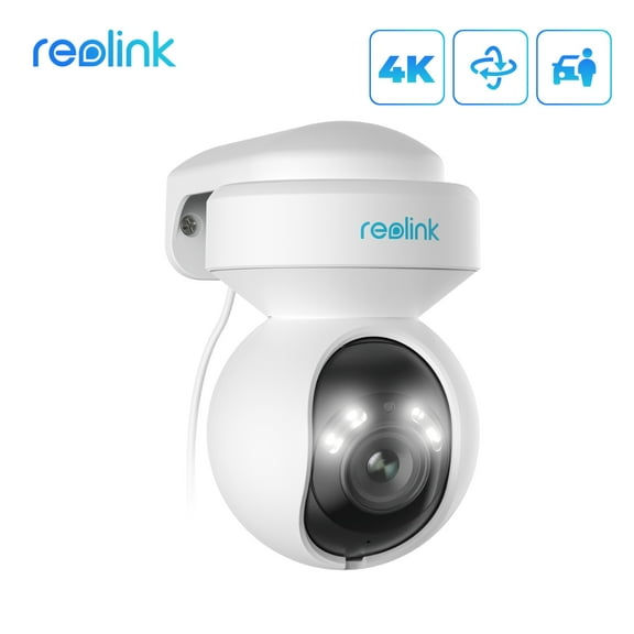 Reolink E1 Outdoor Series 4K 8MP Smart PTZ Wi-Fi 6 Camera Auto Tracking Color Night 3X Optical Zoom
