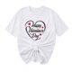 thumbnail image 1 of Camisetas de Manga Corta para Mujeres, Camiseta de Cuello Redondo Impresa de Moda, Primavera Y Verano Casual, 1 of 8