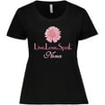 thumbnail image 3 of Inktastic Live.love.spoil.nana Women's Plus Size T-Shirt, 3 of 5