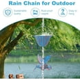 thumbnail image 2 of 7.8FT Rain Chain, Hummingbird Rain Chains for Gutters, Rain Chains for Outside, Outdoor Yard Garden Decor$$Garden & Patio, 2 of 7