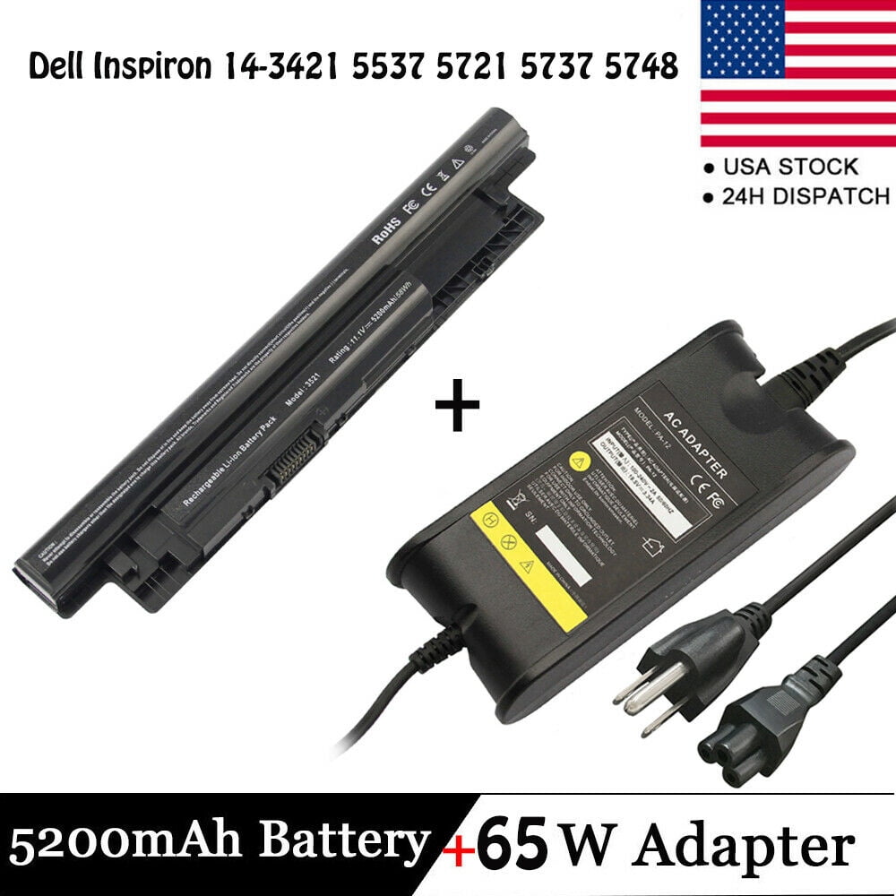 Battery Charger For Dell Inspiron 15r 5521 15 3521 15 3000 15 3537 15 3541 11 1v Walmart Com Walmart Com