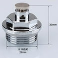thumbnail image 1 of Greenne G1/2,G3/4,G1\"Air Bleeder & Blank Cap Manual Radiator Air Vent Bleed Plug Valve, 1 of 9