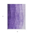 thumbnail image 3 of 5' X 8' Purple Lilac And Lavender Ombre Washable Indoor Outdoor Area Rug, 3 of 5
