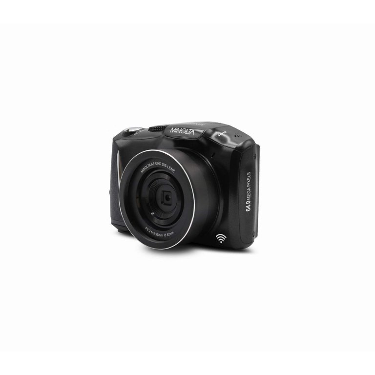 Minolta MND55-P 64 MP Autofocus & 4K Ultra HD Digital Camera with