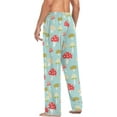 thumbnail image 6 of Top-kevin Cute Brown Capybaras Pajama Pants Blue Water Men's Pajama Bottoms Lounge Sleepwear PJs Sleep Pants, 6 of 11