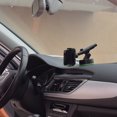thumbnail image 2 of Soporte para teléfono con ventosa para coche, extra largo, telescópico, para salpicadero, GPS, multifuncional (negro), 2 of 7