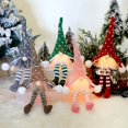 thumbnail image 3 of Colgante de árbol decorativo, diseño de gnomo de Navidad, tela tejida, Adornos de árbol de Navidad, decoración de fiesta, 3 of 5