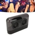 thumbnail image 3 of Altavoz , Subwoofer Recargable Con Carcasa Transparente, Altavoz Inalámbrico, Luz LED Colorida, Soporte De Entrada Auxiliar Para Acampar Para PC, 3 of 7