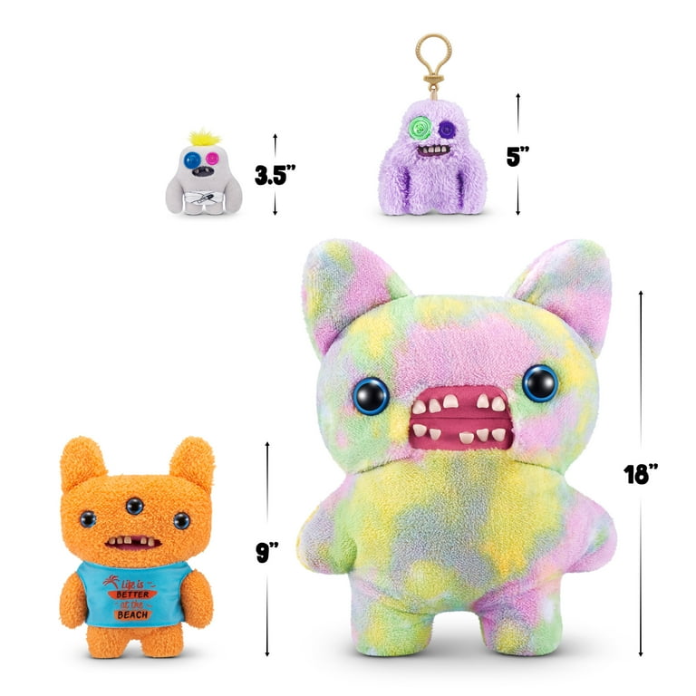 Fuggler Vacay Vibes 9 inch (Reek-O), Funny Ugly Monster Soft Plush