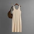 thumbnail image 2 of Sleeveless Tank Dress for Women Casual Loose Summer Sundress Flowy Soft Cotton Beach Midi Dresses, 2 of 4