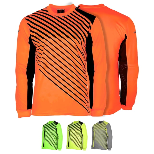 Camiseta de portero de fútbol Vizari Arroyo, acolchada, manga larga, para adulto