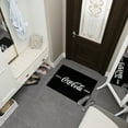 thumbnail image 6 of Ottomanson Coca-Cola Logo Machine Washable Non-Slip Rubberback 2x3 Area Rug, 2'3" x 3', Black, 6 of 7