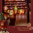 thumbnail image 4 of Luces de ventana de Navidad Decoraciones Led Luces de ventosa Guirnalda de Navidad alimentada por batería para el dormitorio del árbol de Navidad, 4 of 8