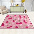 thumbnail image 3 of Coolnut Area Rug Pad Cherry and Blossom Nursery Rugs, Floor Mat for Kids Playing Room Living Room Bedroom 7' x 5' (80 x 58 inch), 3 of 6