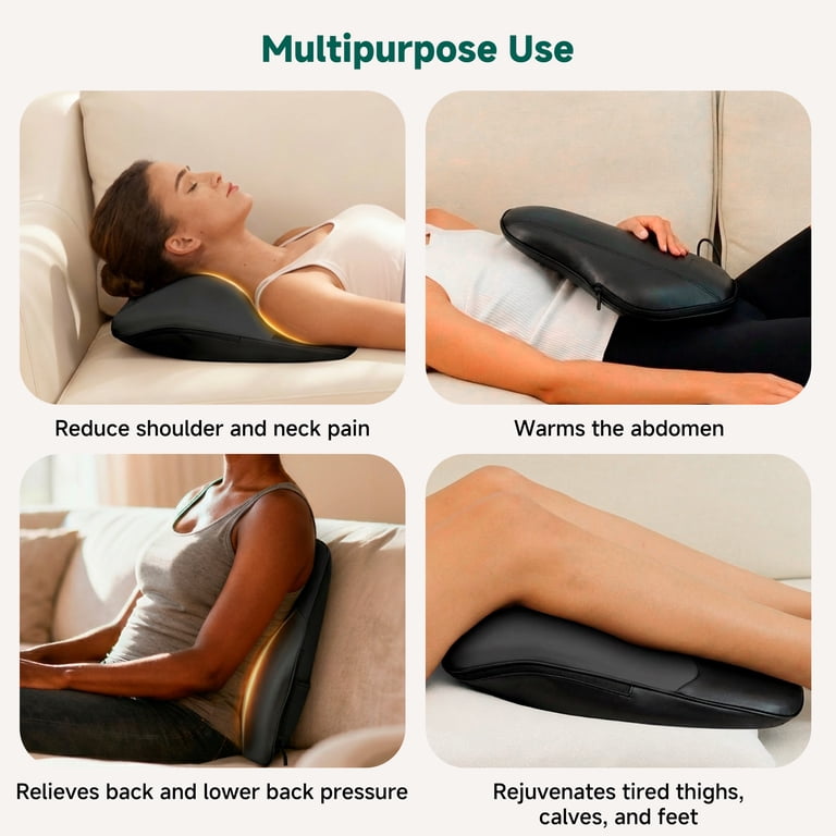 Snailax 4D Neck Back Massager with Heat photo 4