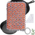 thumbnail image 2 of SLYNSHome Stainless Steel Chain Cleaning Kit For Steel Pots Iron Frying Pans, 2 of 6