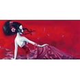 thumbnail image 2 of Sybile 14x9 Gold Ornate Wood Framed with Double Matting Museum Art Print Titled - Enchanted breeze, 2 of 4