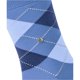 thumbnail image 4 of Burlington Calcetines para hombre - Manchester, estampado de rombos, algodón orgánico Azul claro 40-46, 4 of 4