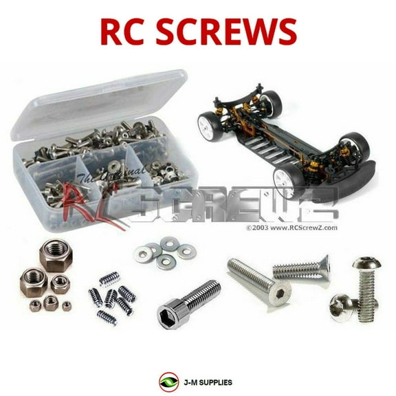 RCScrewZ Stainless Screw Kit xra024 for Team XRAY T2 009' US/Euro #300013/14 RC Car | SET