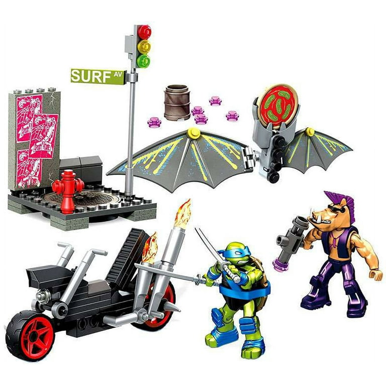 Mega Construx Teenage Mutant Ninja Turtles Leo Turtle Glider