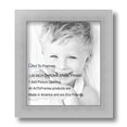 thumbnail image 2 of ArtToFrames 8" x 9" Stainless Steel Picture Frame, 8x9 inch Silver MDF Poster Frame (WOM-3882), 2 Pack, 2 of 8